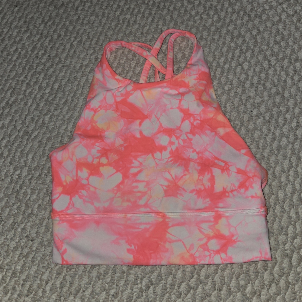Lululemon High Neck Longline Energy Bra